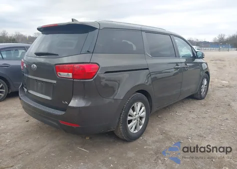 2016 Kia Sedona Lx z USA, uszkodzony, nr VIN KNDMB5C12G6189755